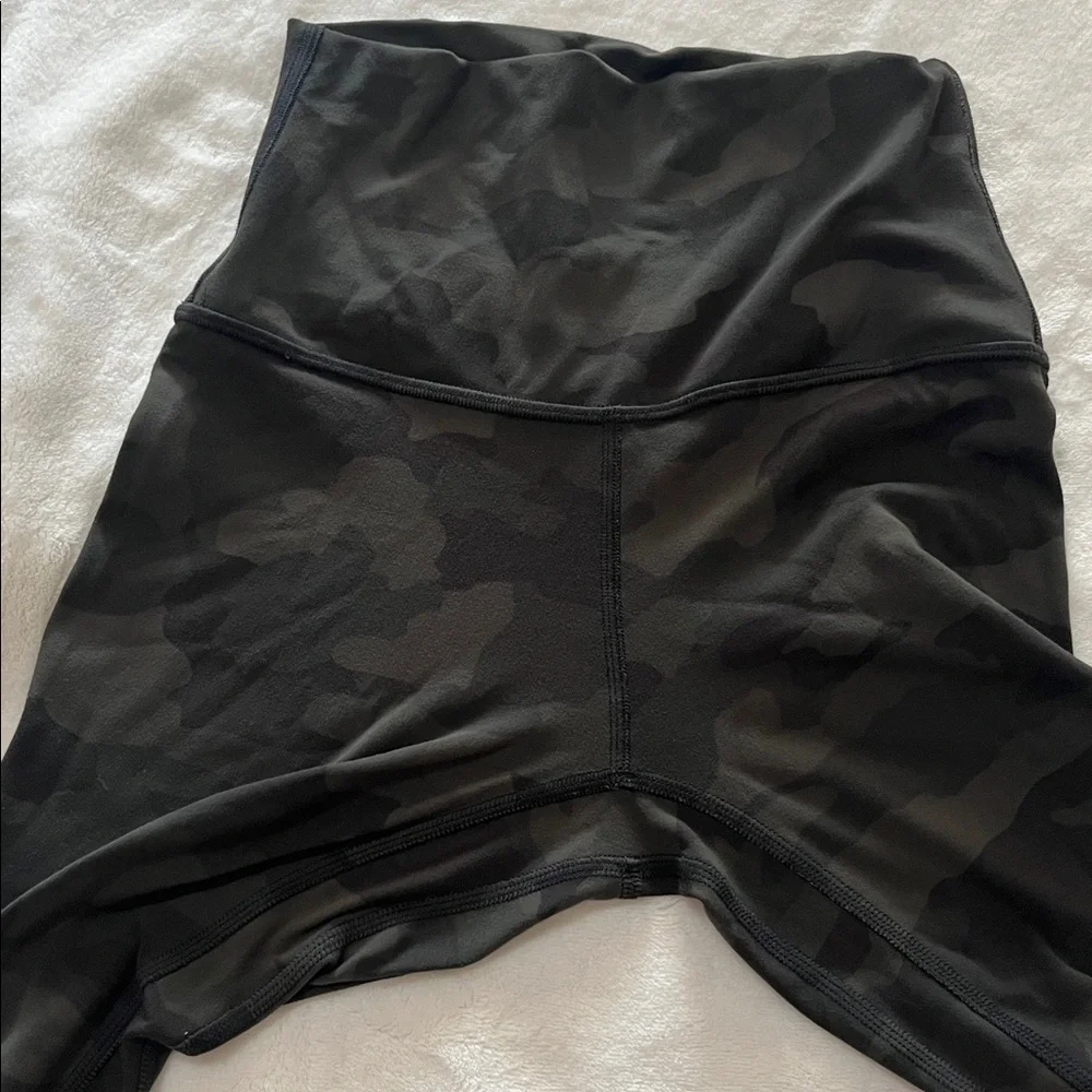 lululemon athletica Black Camo Leggings